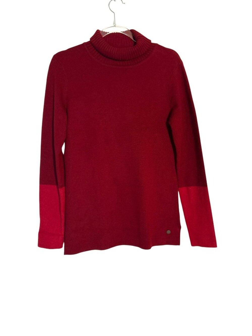 NWT Royal Robbins Merino Wool & Cotton Blend Turtleneck Sweater Size Small